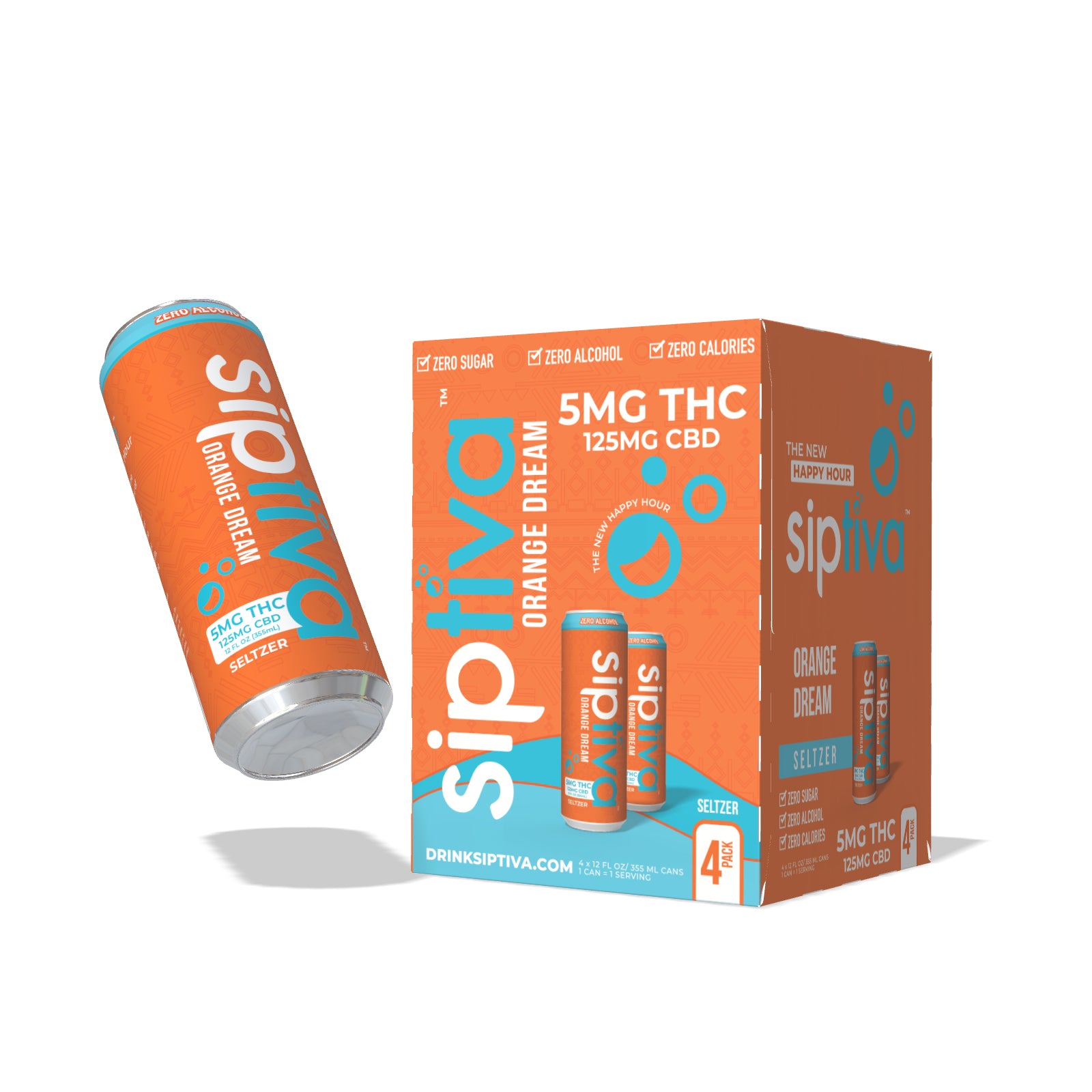 5mg Orange Dream - Sip Squad (4 Cans)